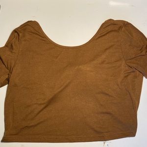 Shein T-Shirt with Tied Open Back